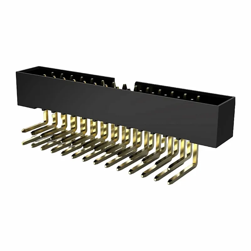 1.27mm header bosca dúbailte ag snámh dronuillinn