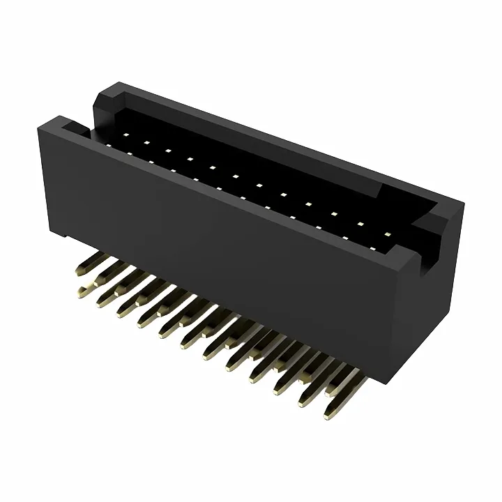 1.27mm ceanntásc bosca fear dúbailte fireann dronuillinn DIP2