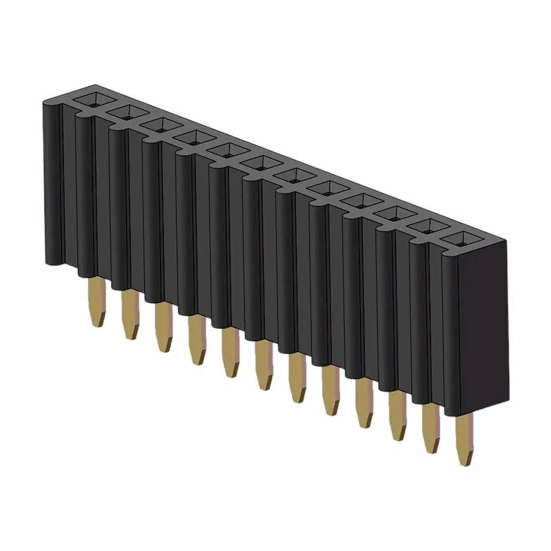 2.54mm ceanntásc baineann as a chéile díreach o amháin