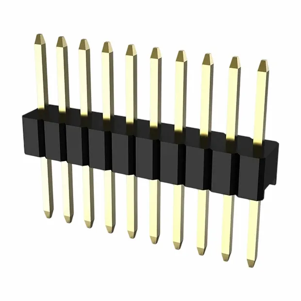 2.54mm header bioráin sraith singil díreach