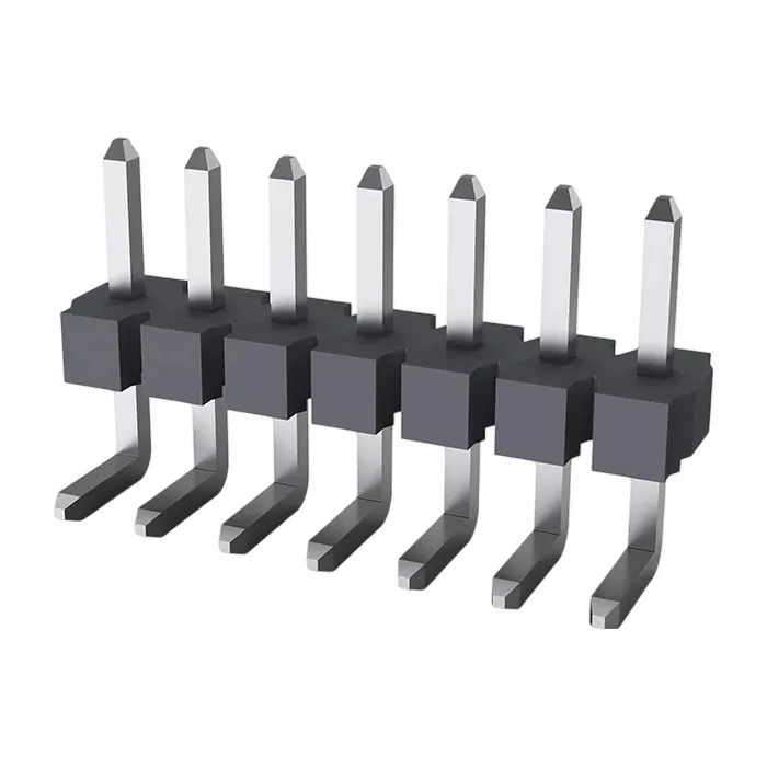 5.08mm header bioráin snámh singil 90 céim